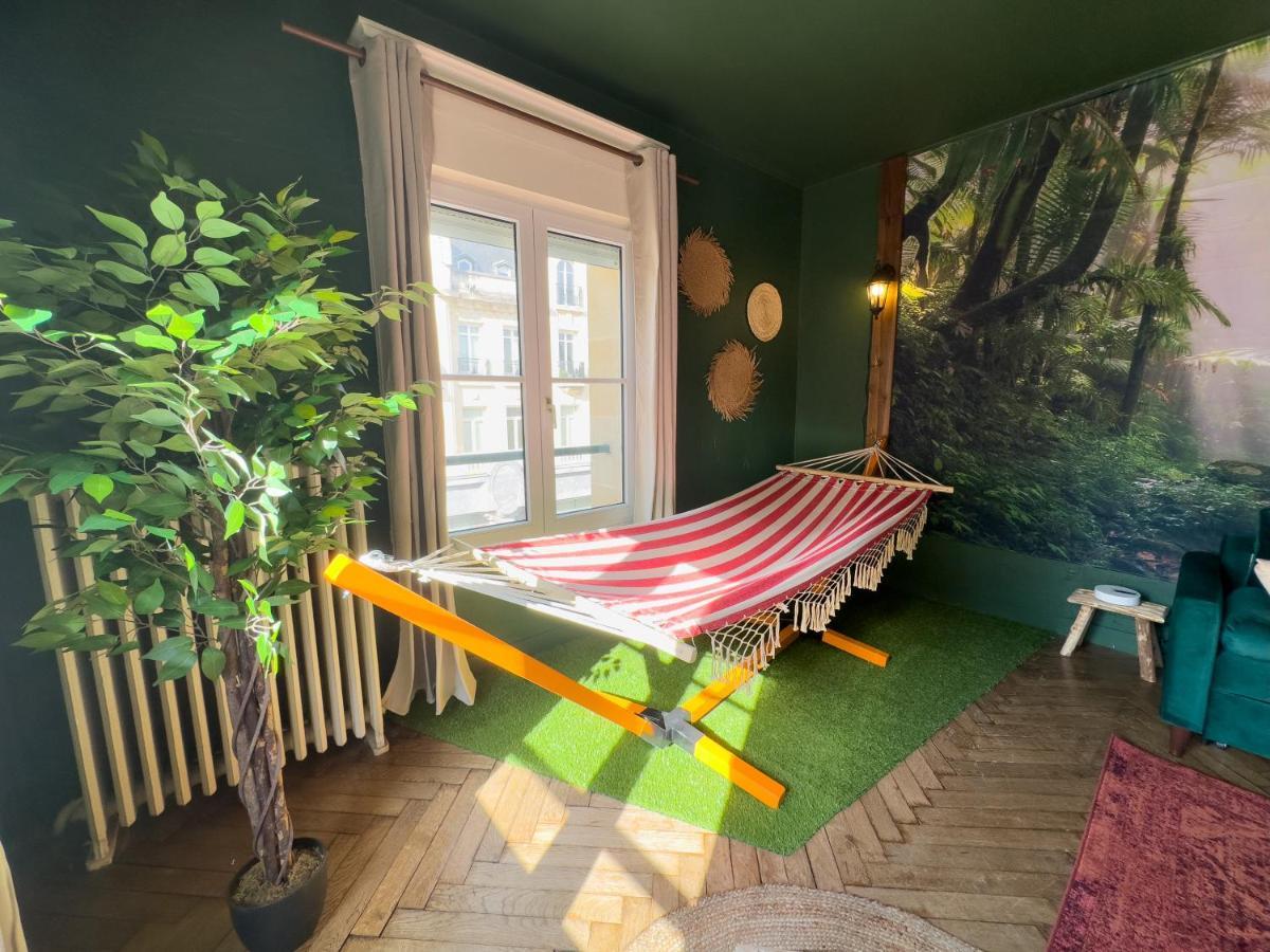 Jungle Urbain- Sauna - Cine - Hamac - Hyper Centre Amiens Exterior photo